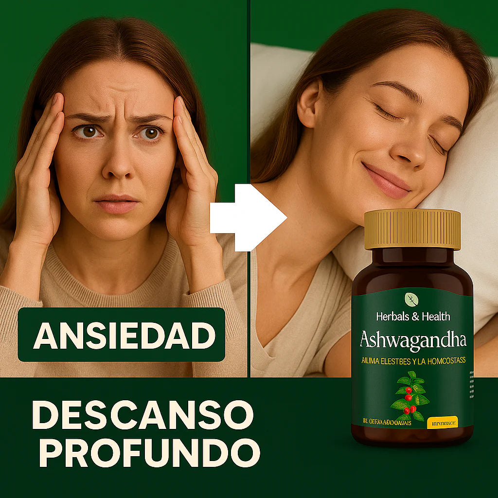 ASHWAGANDHA- Despierta tu calma interior