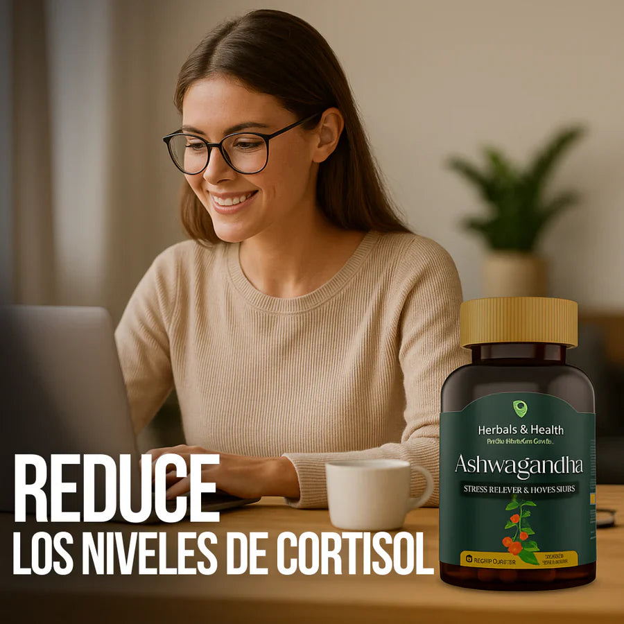 Ashwagandha - Reduce tus niveles de estrés y cortisol