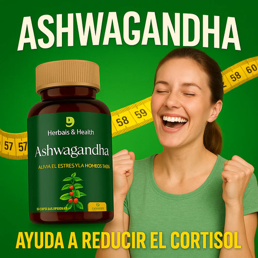 Ashwagandha - Baja tus niveles de estrés y cortisol