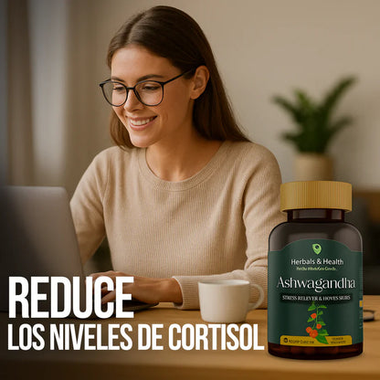 Ashwagandha - Reduce tus niveles de estrés y cortisol