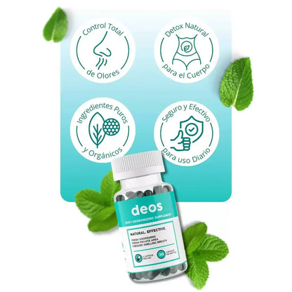 DEOS- Desodorante interno (30 CAP)